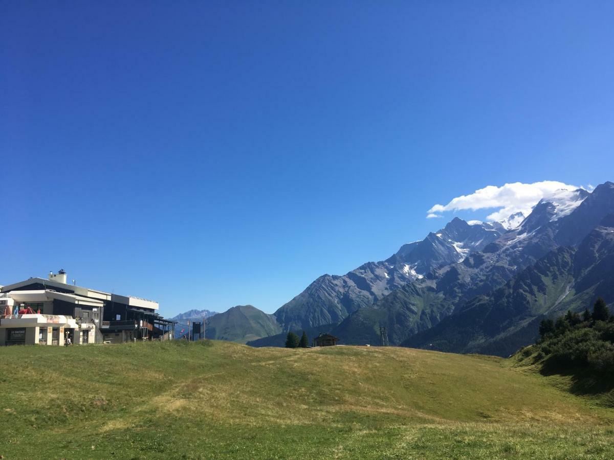 Les Pierres Blanches Mont Blanc Appartement Les Contamines-Montjoie Buitenkant foto